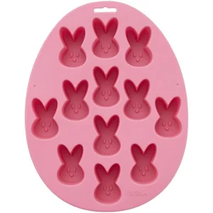 Moule Silicone Lapin 12 Cavités Wilton 9