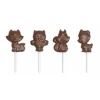 Moule Sucette Chocolat Animaux de la Forêt 65 mm (x4) Chocolate World 13