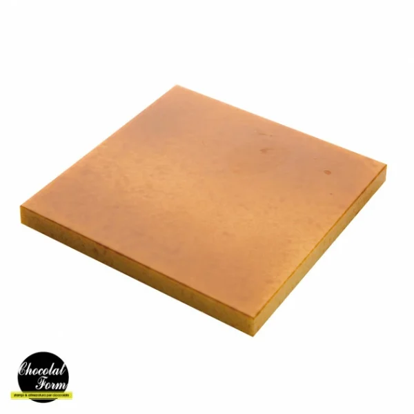 Moule Tablette Carré Lisse 10 cm (x2) Chocolat Form 1