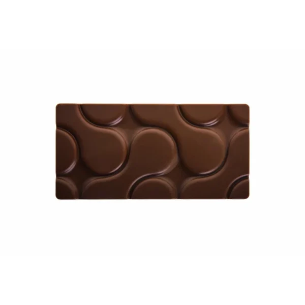 Moule Tablette Chocolat Flow 15,4 x 7,7 x H 0,8 cm (x3) Pavoni 1