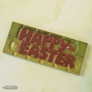 Moule Tablette Chocolat Happy Easter 11,8 x 5 cm (x4) Chocolate World 6