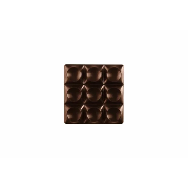 Moule Tablette Chocolat Mini Bricks 7 x 7 cm x H 1,1 cm (x6) Pavoni 1