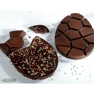 Moule Tablette Chocolat Œuf de Pâques 14 x 9,2 cm (x2) Chocolate World 9