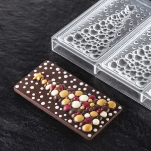 Moule Tablette Chocolat Sapin Bubble 15,4 x 7,7 cm Pavoni 10