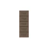 Moule Tablette de Chocolat 5x10g (x6) Pop Chocolat 8