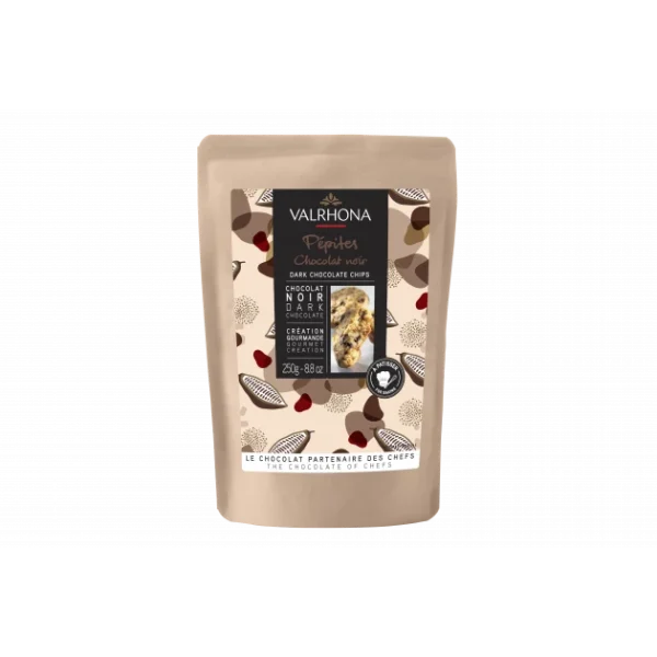 Pépites de Chocolat Noir 250g Valrhona 1